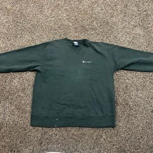 Vintage Champion Green Crewneck